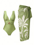 Women's Swimsuit with Pareo