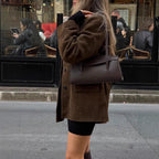 Women's Elegant Modern Cut Jacket with Pockets