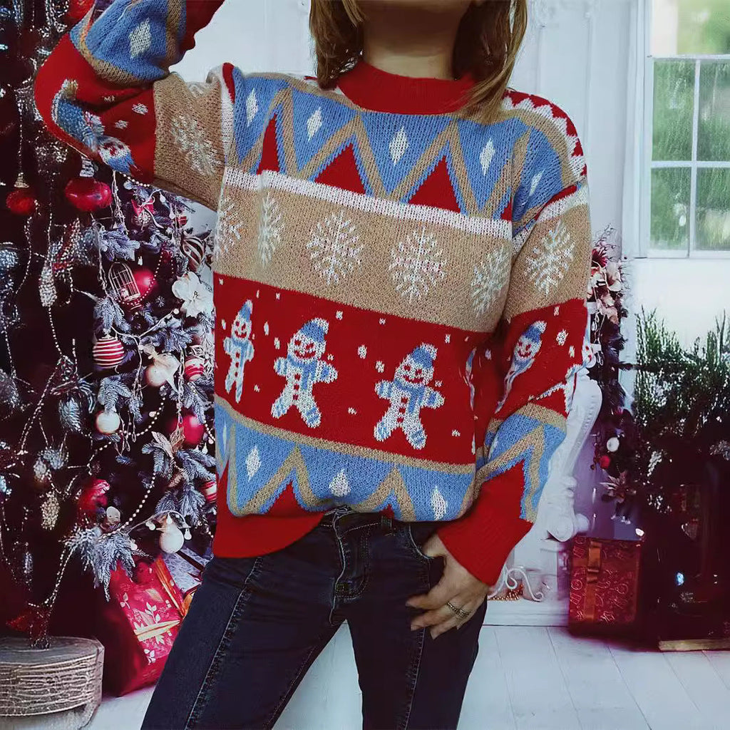Women's Festive Holiday Knit Sweater