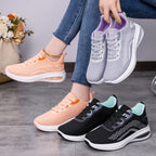 Women's Breathable Casual Sneakers with Non-Slip Sole and Elastic Upper
