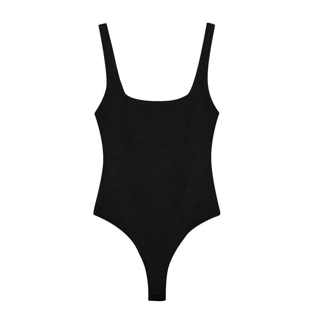 Women's Swimsuit with Fashionable Polka Dot Pattern