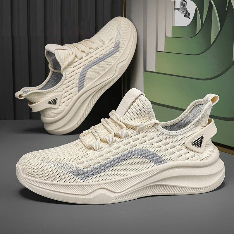 Women's Breathable Running Sneakers with Flexible Sole and Cushioning Technology