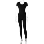 Women's Short-Sleeve Form-Fitting Jumper