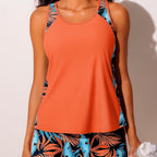 Women's Swim Outfit with Floral Design