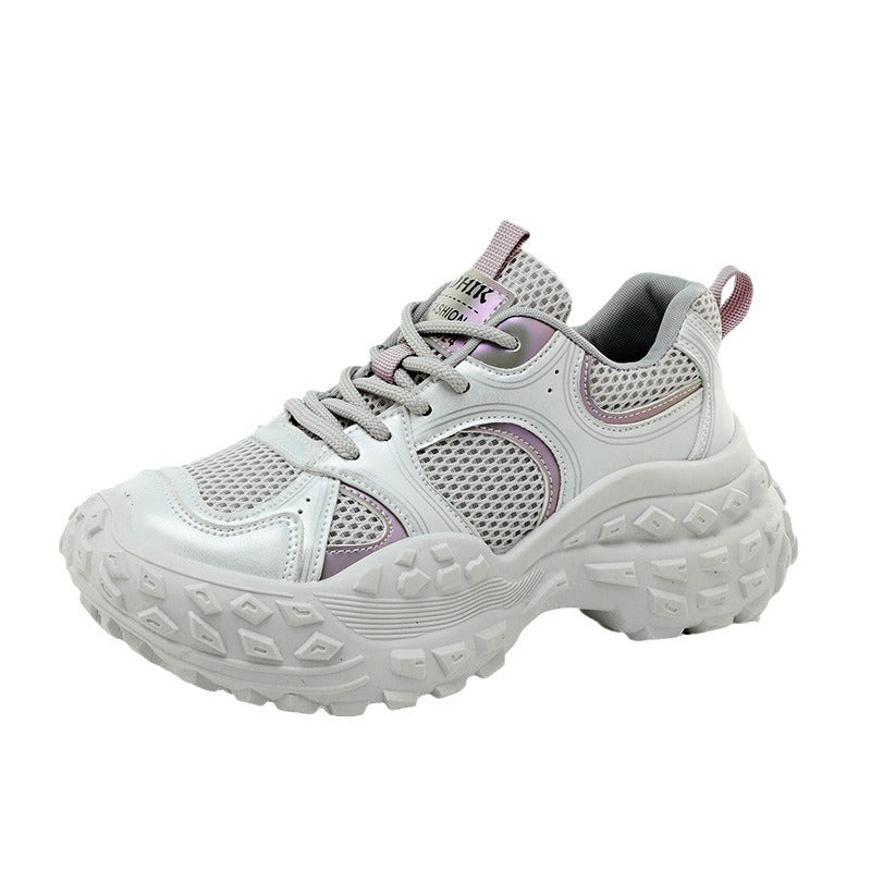 Women's Breathable Casual Sneakers with Cushioned Sole and Modern Running Design