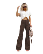 Women's High-Waisted Flared Jeans