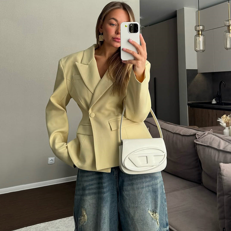 Women's Elegant Tailored Blazer