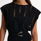 Women's Swimsuit with Elegant Cut and Fashionable Details