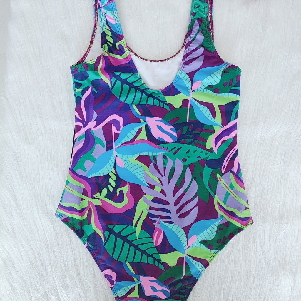 Women's Swimwear with Mesh Insert