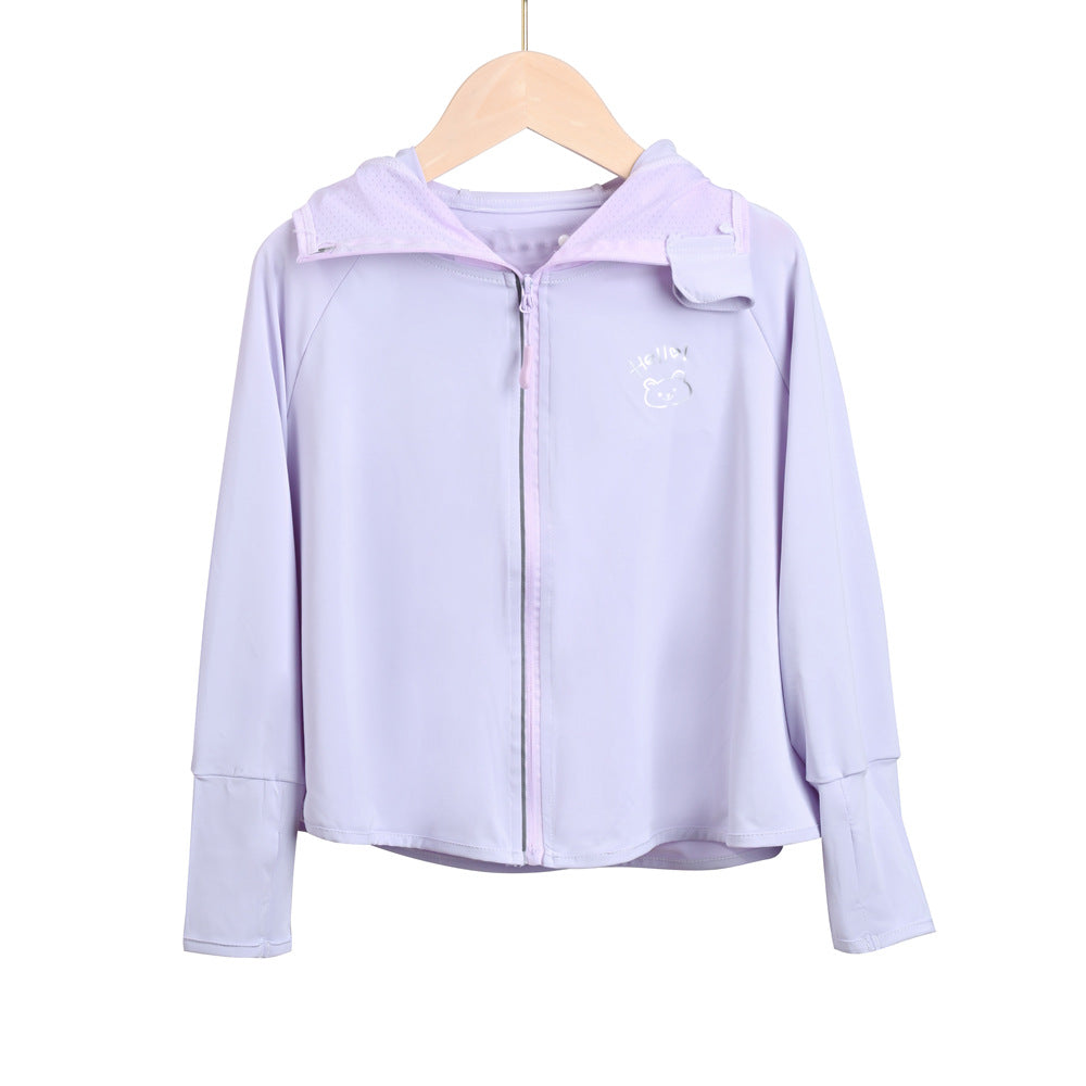 Women's Breathable UV Protection Hooded Jacket