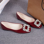 Women's Ballet Flats with Decorative Detail