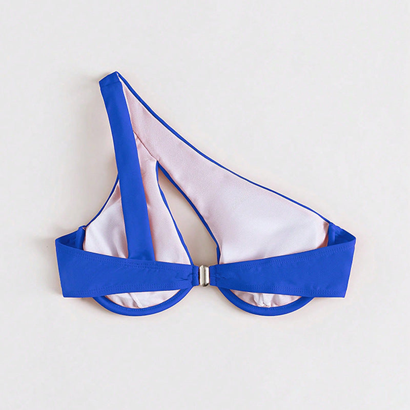 Women's Swim Top with Tasteful Cut-Out Design
