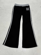 Women's Flared Joggers with Side Stripes