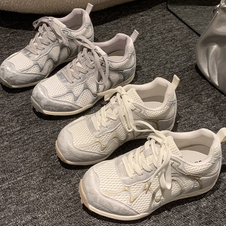 Women's Breathable Casual Sneakers with Flexible Upper