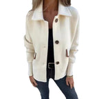 Women's Cozy Button-Up Cardigan