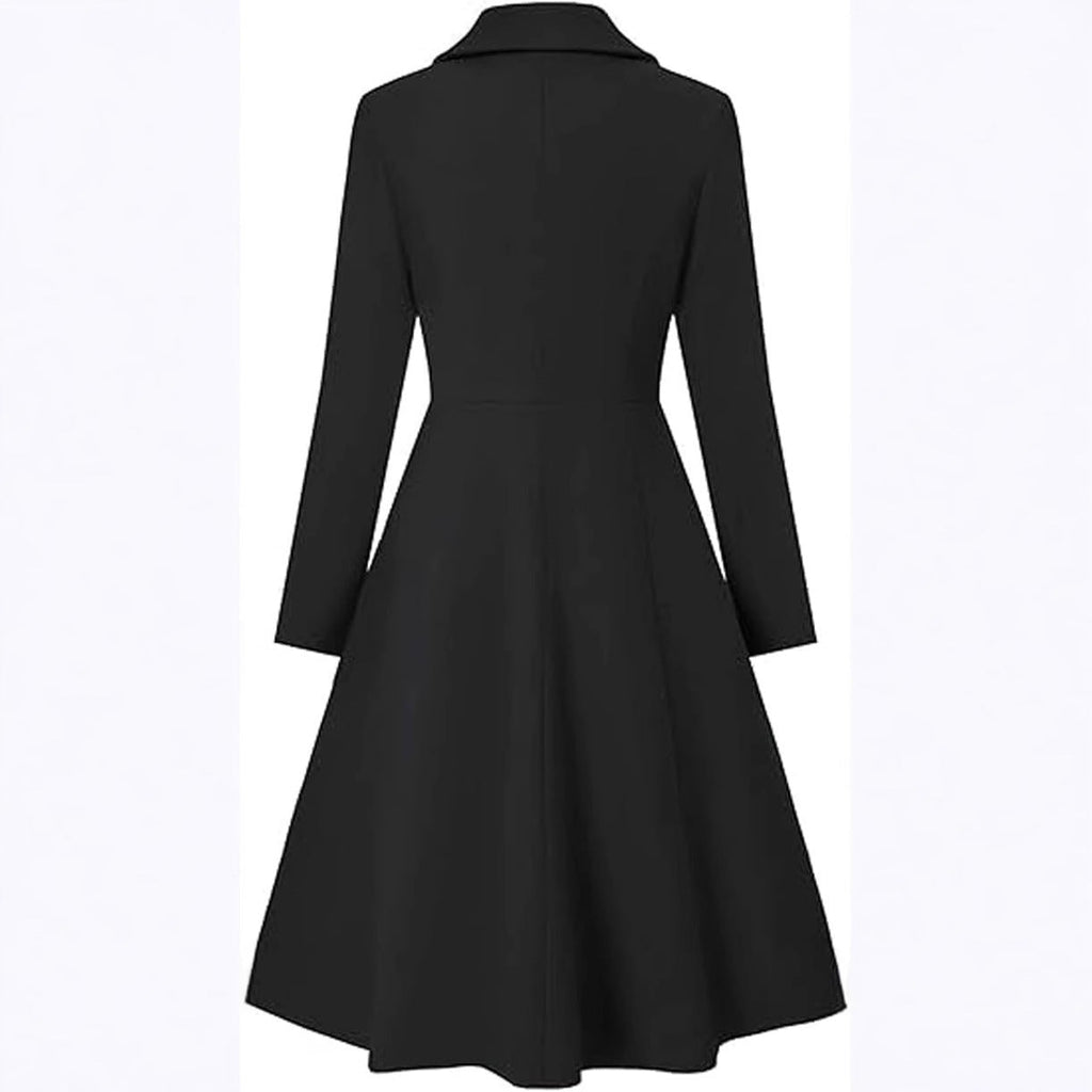 Women's Elegant Oversized Double-Breasted Coat