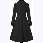 Women's Elegant Oversized Double-Breasted Coat