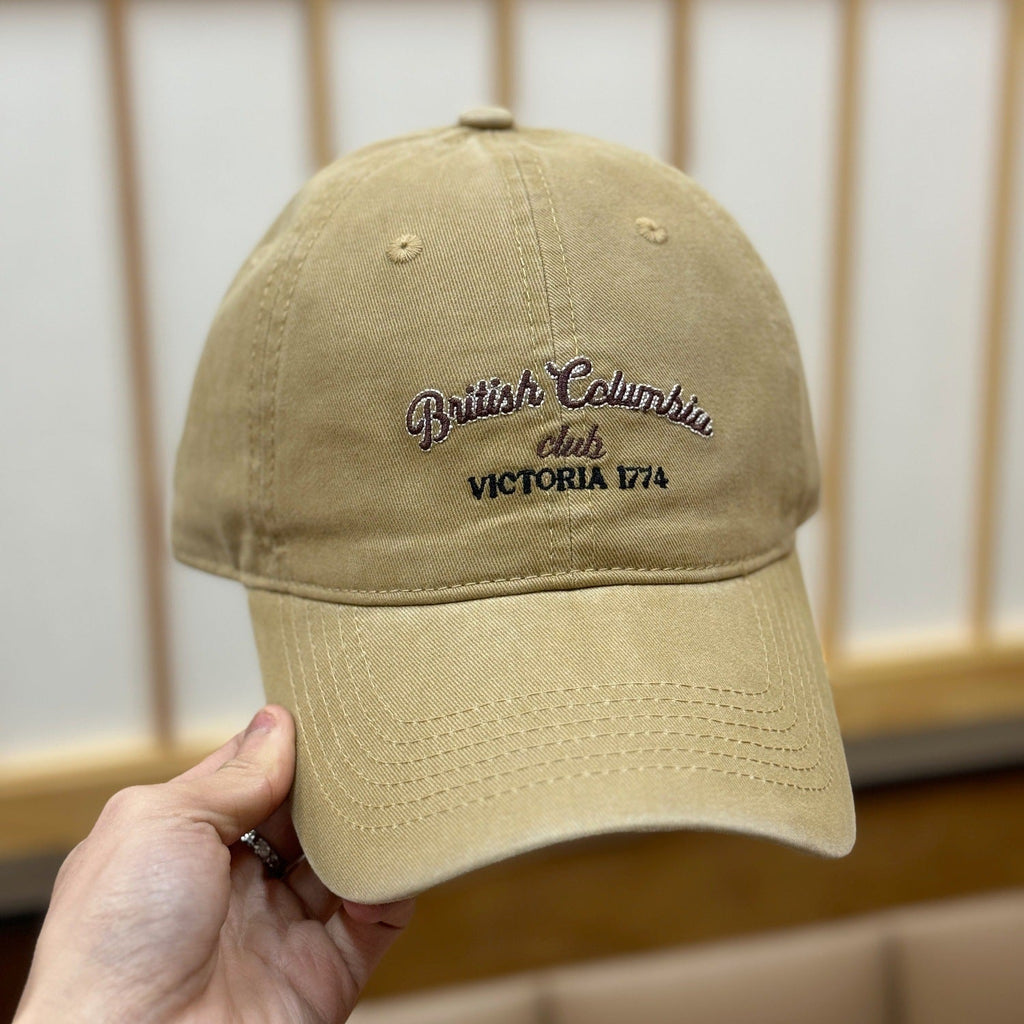 Men's Vintage-Inspired Distressed Baseball Cap