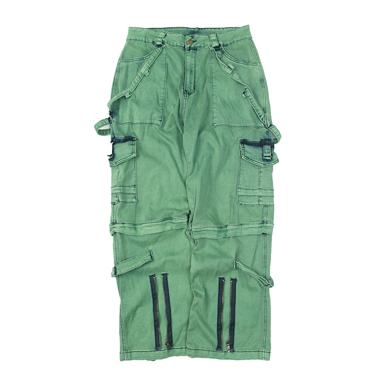 Women's Cargo Pants with Multifunctional Pockets and Robust Material