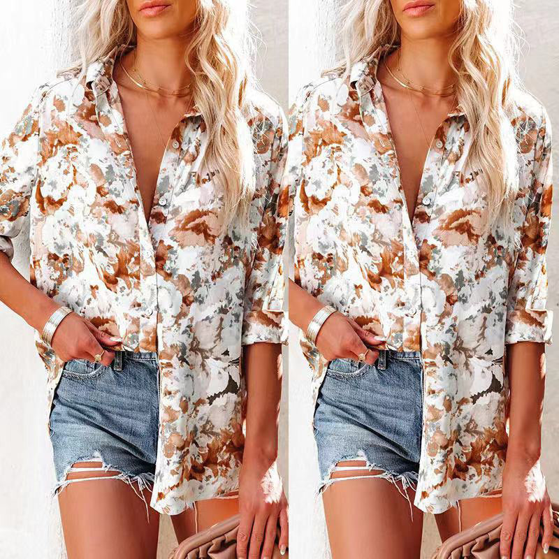 Casual Floral Blouse