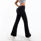 Women's High-Waist Flared Leggings