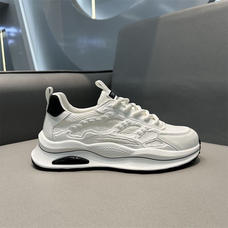 Women's Breathable Casual Sneakers with Cushioned Outsole and Innovative Upper