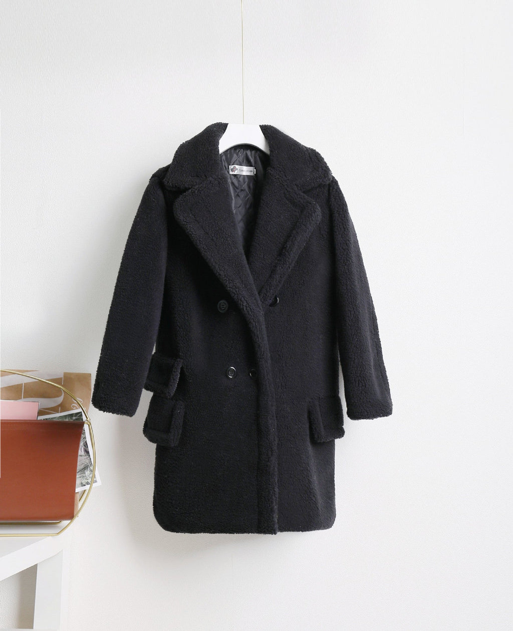 Women's Cozy Double-Button Coat