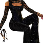 Elegant Jumpsuit with Lace Details