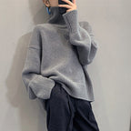 Cozy Fine Knit Turtleneck Sweater