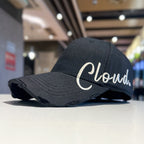 Men's Vintage-Inspired Distressed Baseball Cap