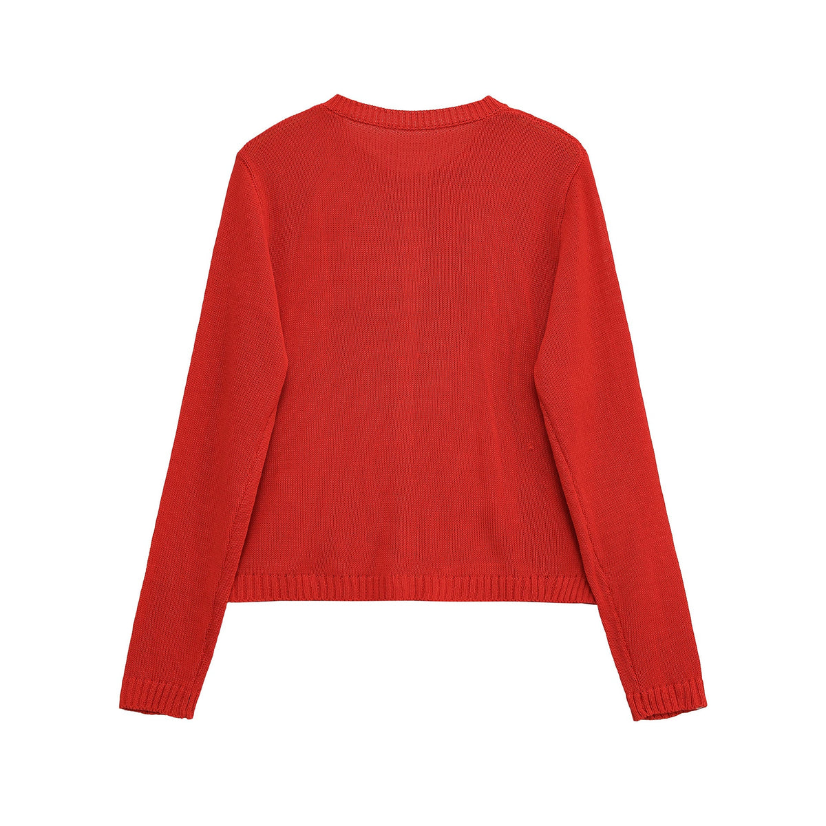 Women's Comfortable Cardigan with Button Details and Patch Pockets