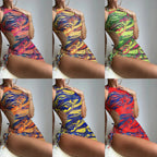 Women's Cut-Out Swimsuit with Side Ties
