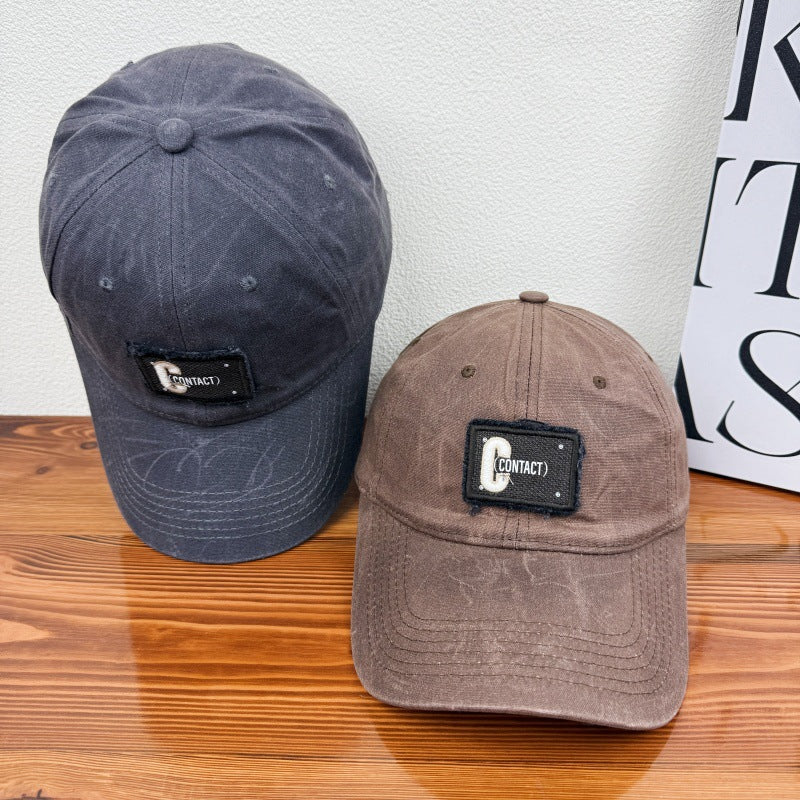 Kalsten Men's Vintage-Inspired Distressed Cap