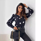 Women's Polka-Dot Blouse