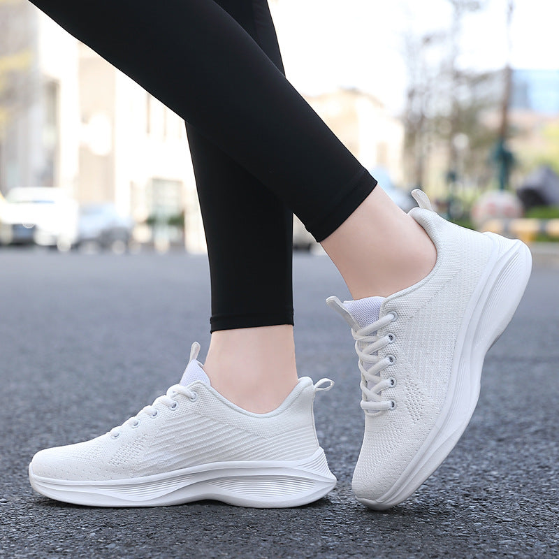 Women's Breathable Sports Shoes with Flexible Cushioning