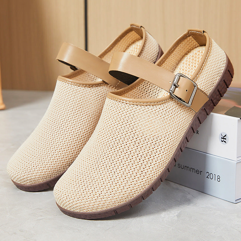 Women's Breathable Clogs with Adjustable Strap