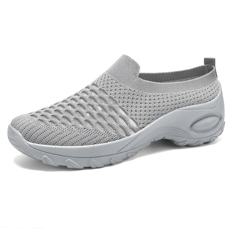 Women's Breathable Slip-On Sneakers with Flexible Sole