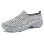 Women's Breathable Slip-On Sneakers with Flexible Sole