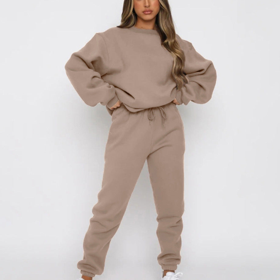 Women's Oversized Fleece Loungewear Set
