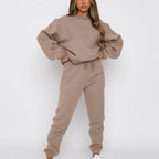 Women's Oversized Fleece Loungewear Set