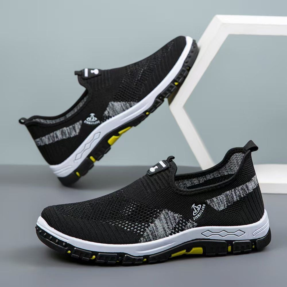 Women's Breathable Slip-On Sports Shoes with Flexible Sole