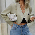 Women's Cropped Blazer