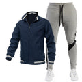 Men's Sporty Track Jacket and Jogging Pants Set