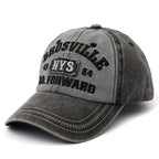 Distressed Vintage-Inspired Baseball Cap