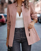 Women's Elegant Textured Cardigan