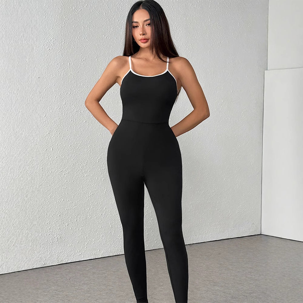 Women's Elegant Floor-Length Jumpsuit