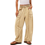 Women's Comfortable Casual Pants with Large Pockets
