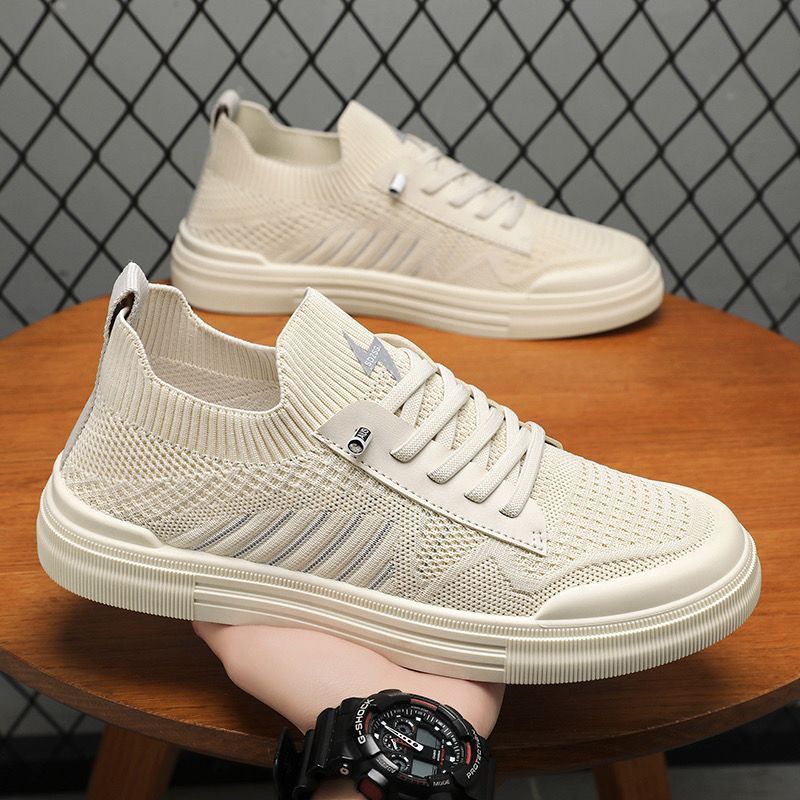Women's Breathable Casual Sneakers with Elastic Comfort Collar