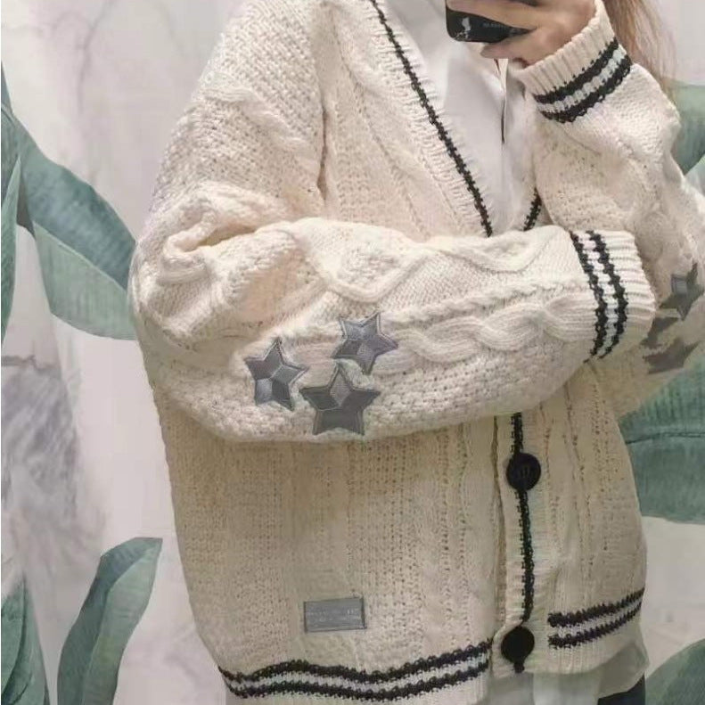 Knitted Oversized Cardigan