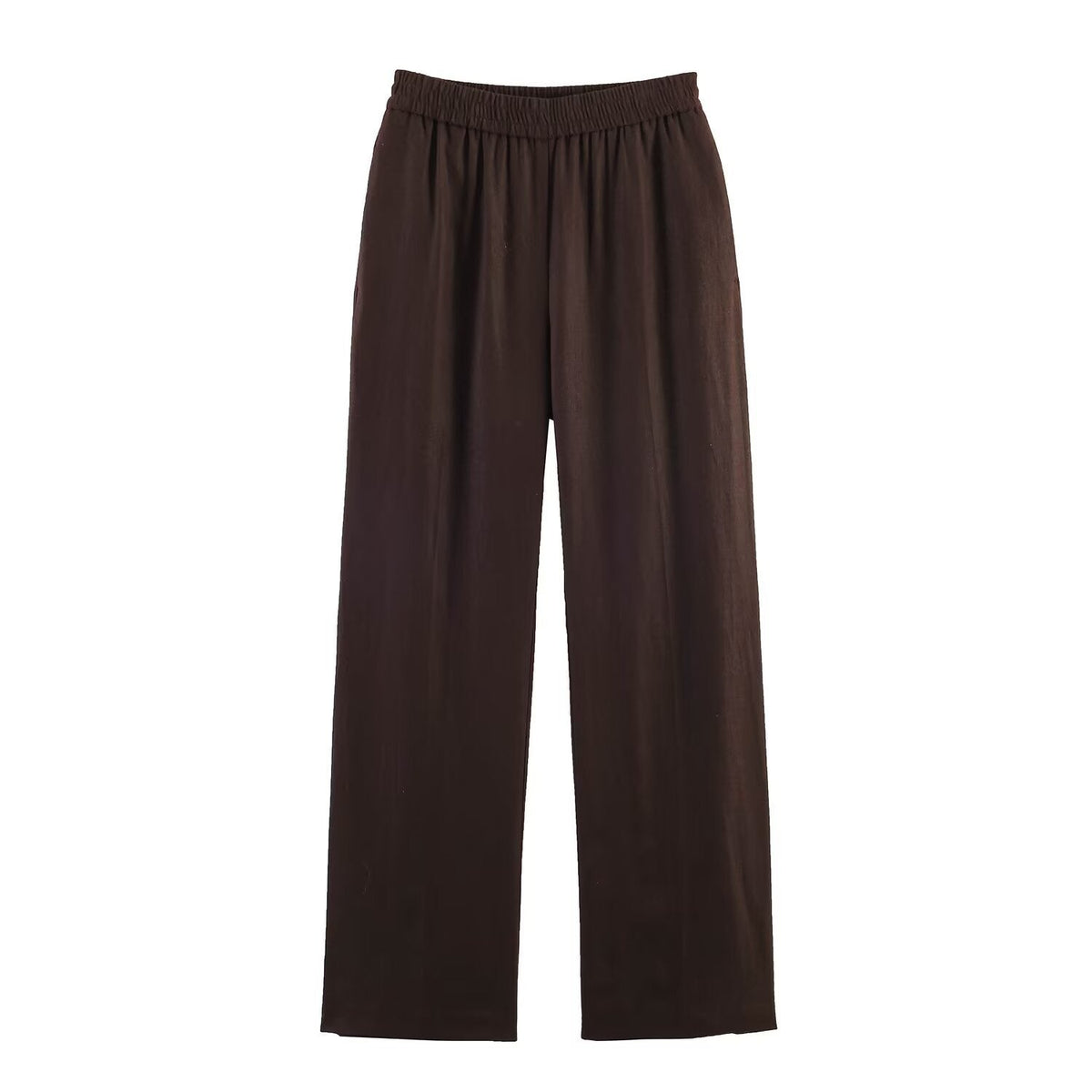 Women's Elegant Loose Culottes with Elastic Waist